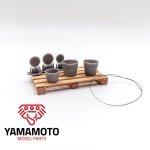 Yamamoto YMPGAR19 Grarage Set#5 - Buckets 1/24