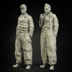 Panzer Art FI35-056 German tankers winter trouses set 1/35