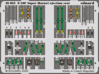 Eduard 49032 F/ A-18F ejection seat 1/48 Hasegawa
