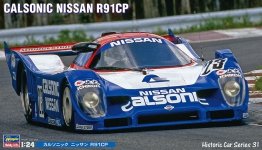 Hasegawa HC31 CALSONIC NISSAN R91CP (1/24)