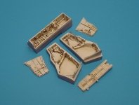 Aires 4123 F-4 PHANTOM II wheel bay 1/48 Hasegawa