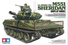 Tamiya 36213 M551 Sheridan Display Only Kit 1/16 