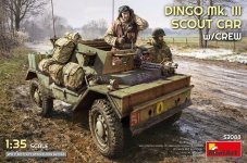 MiniArt 53088 DINGO Mk. III SCOUT CAR w/CREW 1/35