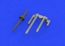 Eduard 648516 P-38F/ G gun barrels 1/48 TAMIYA