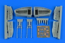 Aires 4786 Beaufighter TF.X wheel bay set 1/48 REVELL