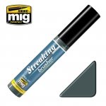 AMMO of Mig Jimenez 1257 Streaking Brusher Warm Dirty Grey