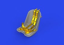 Eduard 6481014 Fw 190A seat PRINT EDUARD 1/48