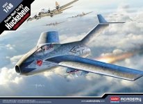 Academy 12327 Focke-Wulf Ta183 Huckebein 1/48