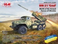ICM 72707 BM-21 Grad MLRS of the Armed Forces of Ukraine 1/72