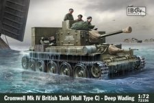 IBG 72156 Cromwell Mk IV British Tank (Hull type C) – Deep Wading 1/72