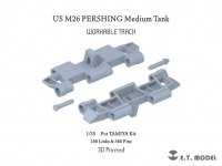 E.T. Model P35-058 US M26 PERSHING Medium Tank Workable Track (3D Printed) 1/35