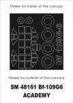 Montex SM48161 Bf-109G6 ACADEMY