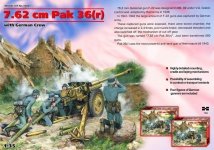 ICM 35801 7,62 cm Pak 36 (r) with German Crew (4 figures) (1:35)