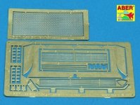 Aber 35G08 Grille covers for russian tank T-34 (1:35)