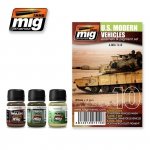 AMMO of Mig Jimenez 7410 US MODERN VEHICLES SET