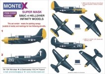 Montex K32382 SB2C-4 Helldiver 1/32
