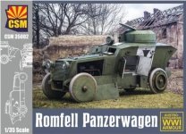 Copper State Models 35002 Romfell Panzerwagen Austro-Hungarian WWI Armour 1/35