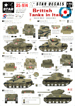 Star Decals 35-974 British Tanks in Italy #1 1/35