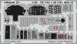 Eduard FE1161 MiG-15 BRONCO / HOBBY 2000 1/48