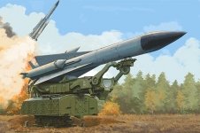 Trumpeter 09550 Russian 5V28 of 5P72 Launcher SAM-5 Gammon 1/35