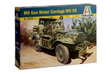 Italeri 6555 M6 GUN MOTOR CARRIAGE WC-55 1/35