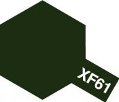 Tamiya XF61 Dark Green (81761) Acrylic paint 10ml