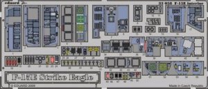 Eduard 33058 F-15E interior S. A. 1/32 Tamiya