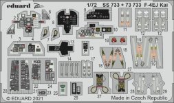 Eduard SS733 F-4EJ Kai for FINE MOLDS 1/72