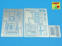 Aber 35A077 Engine upper deck for heavy armoured Car Sd. Kfz. 234 (1:35)