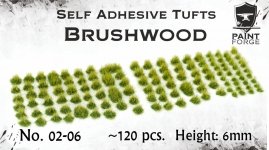 Paint Forge PFTU0602 Brushwood 6mm