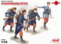 ICM 35682 FRANCH INFANTRY 1914