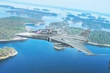 Italeri 91216 JAS-39D Gripen Twin Seater 1/72