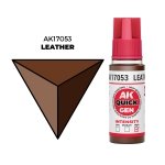 AK Interactive AK17053 LEATHER – QUICK GEN COLOR 18ml