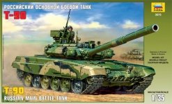 Zvezda 3573 Russian Main Battle Tank T-90 (1:35)