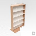 Hobby Zone HZ-s4s Modułowy Wieszak na Farby x5