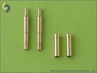 Master AM-48-016 German aircraft machine gun MK 108 (30mm) barrels & blast tubes (2pcs) (1:48)