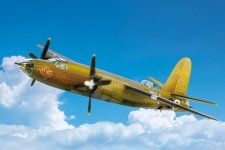 Academy 12656 USAAF B-26B Marauder Medium Bomber 1/144