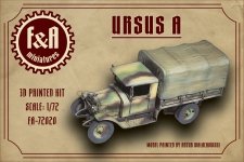 F&A Miniatures FA-72020 Ursus A 1/72