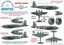 Montex K48173 DH 98 MOSQUITO NF II & VI 1/48