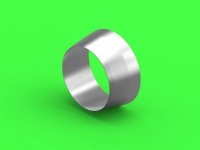 Master AM-48-196 MiG-21 F-13 (Fishbed C) - metalowy pierścień wlotu powietrza (do modelu Eduard) 1/48