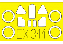 Eduard EX314 MC 200 1/48 ITALERI