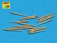 Aber 350L-28 Set of 16 pcs 102 mm Q.F. Mk.XVI barrels for Royal Navy ships (1:350)