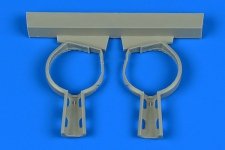 Aires 4764 Bf 109F/G wheel bay 1/48 EDUARD
