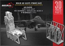 RESArm 48-04009 F-15 Eagle (late) Ejection seat (3D resin printing) 1/48