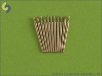 Master SM-700-002 German 15cm (5.9in) SKC/28 barrels (12pcs) - Bismarck and Scharnhorst classes