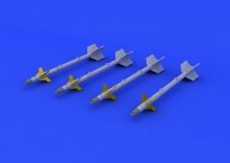 Eduard 672064 AIM-9J Sidewinder 1/72