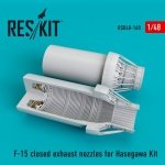 RESKIT RSU48-0160 F-15 closed exhaust nozzles for Hasegawa kit 1/48