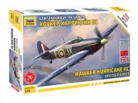 Zvezda 7322 British Fighter Hawker Hurricane IIC 1/72