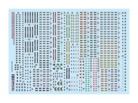 Tamiya 12641 German Military Inisignia Decal Set (Afrika-Korps / Waffen-SS) (1:35)