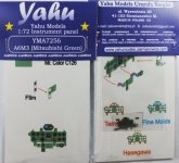 Yahu YMA7256 A6M3 Mitsubishi Green (Tamiya / FM / Hasegawa) 1:72